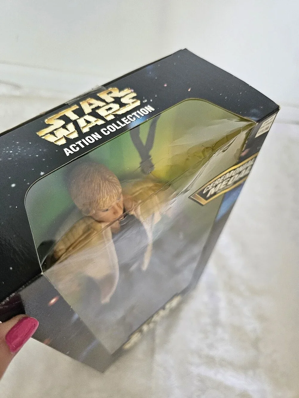 1997 Star Wars Luke Skywalker Collectible Action Figure -Unopened Box!